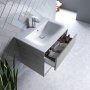 Ideal Standard Connect Air 600mm Vanity Unit with Open Shelf (Light Grey Wood with Matt White Interior)