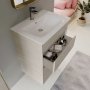 Ideal Standard Connect Air 600mm Freestanding Vanity Unit (Light Brown Wood with Matt Light Brown Interior)