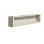 Purity Bathrooms Recessed Storage Unit - 1600 x 350 x 100mm