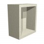 Purity Bathrooms Recessed Storage Unit - 350 x 600 x 180mm