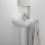 Ideal Standard i.life A 40cm 1 Tap Hole Handrinse Corner Basin