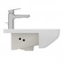 Ideal Standard i.life A 50cm 1 Tap Hole Semi Countertop Basin