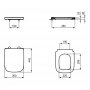 Ideal Standard i.life A Wall Hung WC