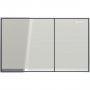 Geberit Sigma 60 Sand / Mirrored / Gloss Chrome Plated Dual Flush Plate