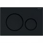 Geberit Sigma 20 Gloss Black/Matt Black/Gloss Black Dual Flush Plate