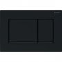 Geberit Sigma 30 Gloss Black/Matt Black/Gloss Black Dual Flush Plate