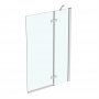 Ideal Standard i.life 1000mm Right Hand Fixed and Hinged Bath Screen