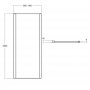 Ideal Standard i.life 800mm Bi-Fold Door