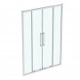 Ideal Standard i.life 1500mm Bright Silver Double Sliding Door