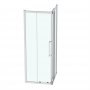 Ideal Standard i.life 800mm Bright Silver Corner Entry Shower Enclosure