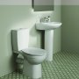 Ideal Standard Eurovit+ Close Coupled WC with Soft Close Seat