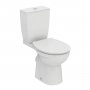 Ideal Standard Eurovit+ Close Coupled WC with Soft Close Seat