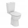 Ideal Standard Eurovit+ Comfort Height Close Coupled WC with Soft Close Seat