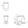 Ideal Standard i.life A 60cm Matt White WC Unit