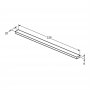 Ideal Standard i.life S Compact Wall Hung 50cm 1 Drawer Matt Quartz Grey Vanity Unit