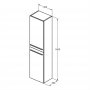 Ideal Standard i.life A 2 Door Tall Column Unit in Matt Carbon Grey