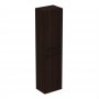 Ideal Standard i.life A 2 Door Tall Column Unit in Coffee Oak