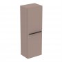 Ideal Standard i.life A 1 Door 40cm Half Column Unit in Matt Greige