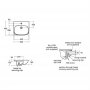 Ideal Standard i.life A 60cm Semi-Countertop Matt Carbon Grey Washbasin Unit
