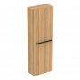 Ideal Standard i.life S 2 Door Compact Half Column Unit in Natural Oak