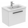 Ideal Standard i.life S Compact Wall Hung 60cm 1 Drawer Matt White Vanity Unit