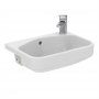 Ideal Standard i.life S 60cm Compact Semi-Countertop Matt Carbon Grey Washbasin Unit