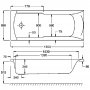 Carron Matrix SE 1700 x 700mm Acrylic Bath