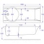 Carron Zone SE 1700 x 750mm Acrylic Bath