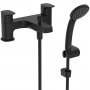 Ideal Standard Ceraplan Silk Black Dual Control Bath Shower Mixer with Shower Set