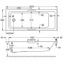 Carron Quantum Integra Eco 1700 x 700 x 430mm Carronite Bath