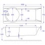 Carron Zone SE 1700 x 750mm Carronite Bath