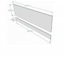 Essential Nevada Front Bath Panel 560mm x 1800mm, Cashmere Ash