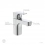 Ideal Standard Cerabase Single Lever Bath Filler