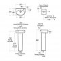 Ideal Standard Concept Arc 35cm Handrinse Basin (1 Right Hand Tap Hole)