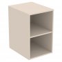 Ideal Standard i.life B Matt Sandy Beige Side Unit for Vanity Basins with 2 Shelves