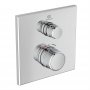 Ideal Standard Ceratherm Navigo Built-In Square Thermostatic 1 Outlet Chrome Shower Mixer