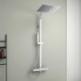 Ideal Standard Ceratherm C100 Exposed Thermostatic Square Shower Pack