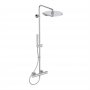 Ideal Standard Ceratherm T125 Exposed Thermostatic Round Chrome Shower Pack