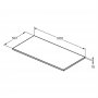 Ideal Standard i.life B 400mm Vessel Basin & 1000mm Furniture Units with 2 Shelves