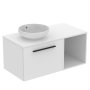 Ideal Standard i.life B 400mm Vessel Basin & 1000mm Furniture Units with 1 Shelf