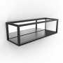 Origins Living 400mm Docklands Shelf - Black