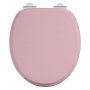 Burlington Bespoke Confetti Pink WC Suite with High Level Cistern