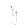 Tavistock Axiom Single Function Push Button Concealed Shower System with Riser Kit - Chrome