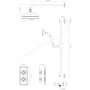 Tavistock Cheltenham Dual Function Concealed Shower System - Chrome