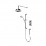 Tavistock Cheltenham Dual Function Concealed Shower System - Chrome