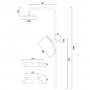 Tavistock Quantum Dual Function Bar Shower System - Chrome
