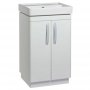 Tavistock Compass 500mm Freestanding Unit and Basin - Gloss White