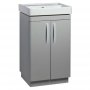 Tavistock Compass 500mm Freestanding Unit and Basin - Gloss Light Grey