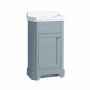 Tavistock Vitoria 500mm Cloakroom Unit and Basin - Mineral Blue