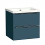 Tavistock Cadence 500mm Wall Mounted Vanity Unit - Oxford Blue